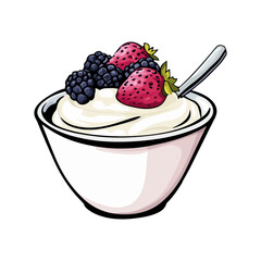 yogurt,vector