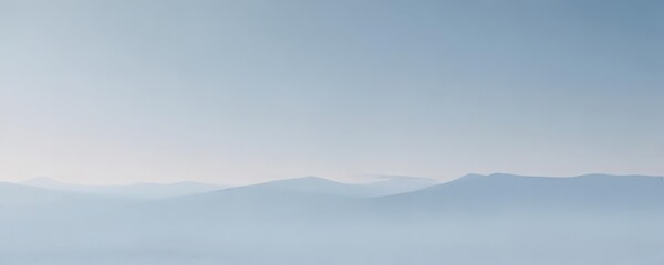 Obraz premium Subtle light blue to white gradient, seamless, calming backdrop , light blue, smooth, pastel backgrounds