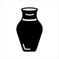Antique vases outline icon. linear style sign for mobile concept and web design. Museum clay vase simple line vector icon. Symbol, logo illustration. Pixel perfect vector graphics