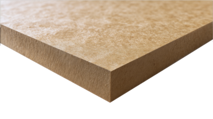 Wooden Panel Close-Up: A detailed shot of a square wooden panel with a textured surface, perfect for construction or design.