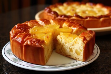 Taiwanese pineapple tart or Nastar