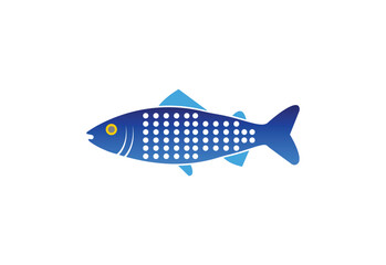 Creative Fisheries logo symbol, Vector design Template