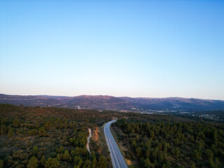 road to the mountains