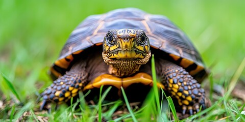 photo of asian box turtle