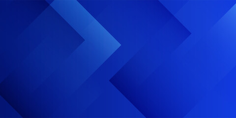 Obraz premium Blue geometric abstract background. modern trendy design