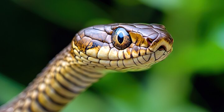 photo of keelback snake 