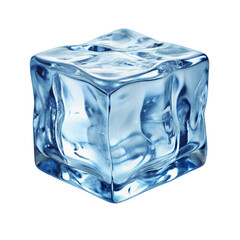 Obraz premium ice cube isolated on white background