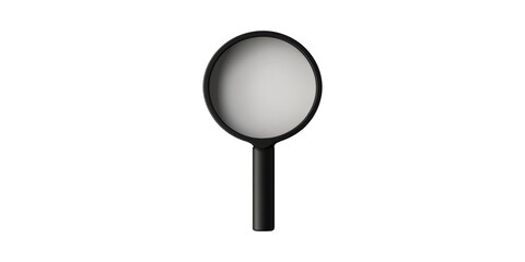 Magnifying Glass. Tool For Close Examination And Detail Inspection Isolated On Transparent Background