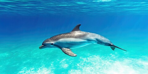Fototapeta premium photo of porpoise 