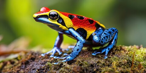 Fototapeta premium photo of blessed poison frog -