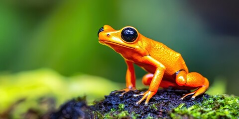 photo of golden mantella frog 