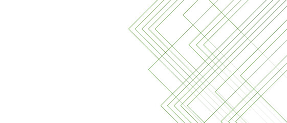 Obraz premium Abstract white and green background with lines. light pastel green color palette with fine, semi-transparent lines background. Futuristic architectural concept for dynamic websites, striking posters 