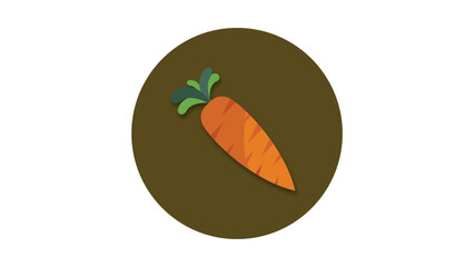 carrot icon vector design - eps