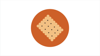 biscuit vector icon design - EPS