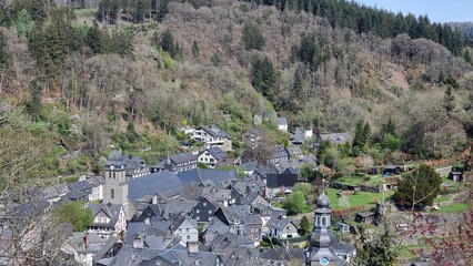 Historic old town of Monschau voted Germany's most beautiful small town