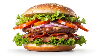 Double Bacon Burger Supreme
