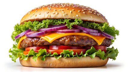 Mouthwatering Classic Cheeseburger