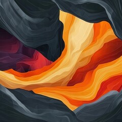 Antelope Canyon - abstract background. Travel and nature concept.