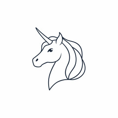 unicorn vector illustration