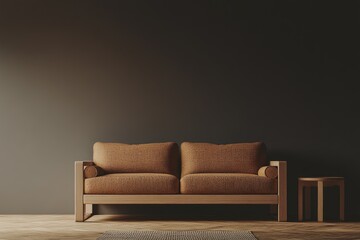 Modern living room scene