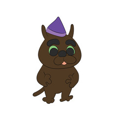 happy birthday colorful confetti and birthday cake