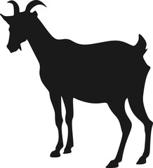 Goat Sacrificial Animal Silhouette