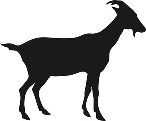 Goat Sacrificial Animal Silhouette