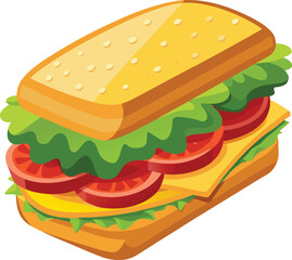 Sandwich Vector 