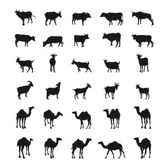 Sacrificial Animal Silhouette