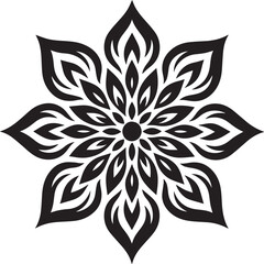Fototapeta premium mandala, arabic, book, ethnic, graphic, indian, oriental, ornament, outline, round