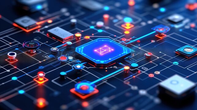 Machine Learning Agent Conducting Scientific Research in a Connected Laboratory Environment