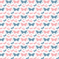 Surreal Doodle Seamless Background Pattern