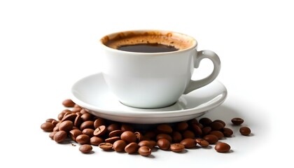 Turkish Coffee isolated on a White background