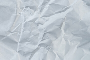 Rough matte white paper with crease