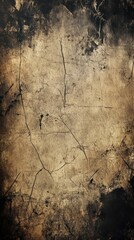 Vintage paper texture with water stains and earth tones