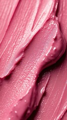 Pink Lip Gloss Texture