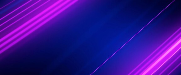 Obraz premium Abstract dark blue pink gradient backdrop, diagonal stripes, futuristic light effect, sleek, technology