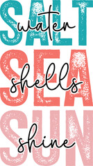 Saltwater Seashells Sunshine