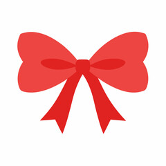 red ribbon bow