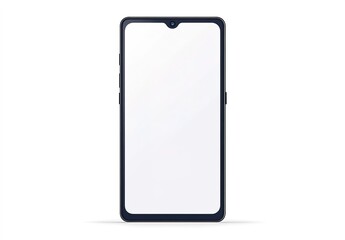 Modern Smartphone Mockup With Empty Screen