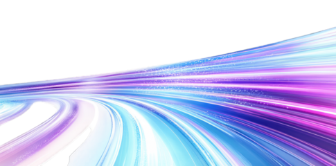 A vibrant and dynamic abstract image showcasing flowing lines in shades of blue and purple. creating a sense of motion and energy. suitable for backgrounds or digital art