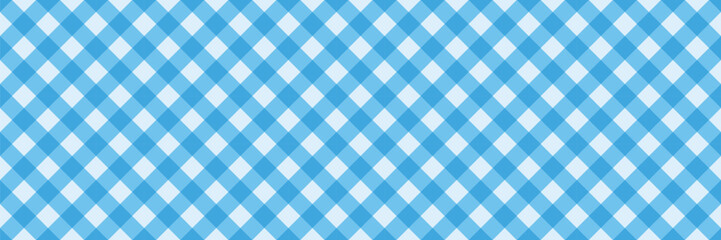 Blue Gingham seamless pattern. watercolor stripes, tartan texture for spring picnic table cloth, shirts, plaid, clothes, dresses, blankets, paper. vector checkered summer paint brush strokes