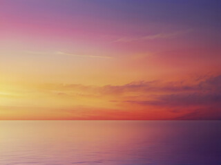 Fototapeta premium Gradient Background with Soft Pink, Purple, Orange, and Yellow Blend | AI Design