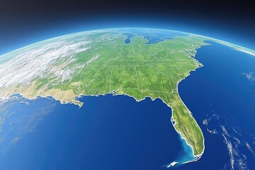 Eastern North America from Space