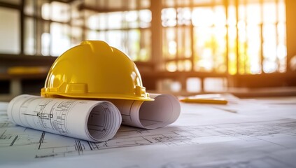 Construction Project Planning: Blueprint and Hard Hat