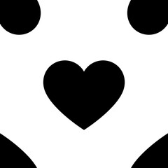 Heart pattern design