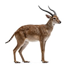Obraz premium Majestic Antelope Standing Profile Wildlife Photography
