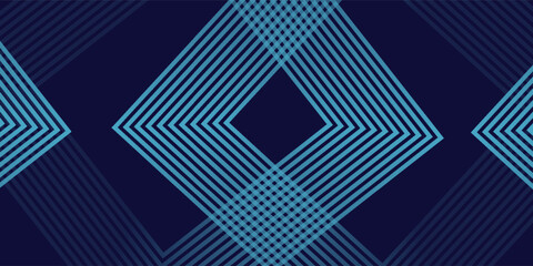 Dark blue background. Modern line stripes curve abstract presentation background. Luxury paper cut background. Abstract decoration, golden pattern, halftone gradients, 3d Vector illustration