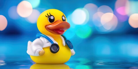 Obraz premium doctor rubber duck