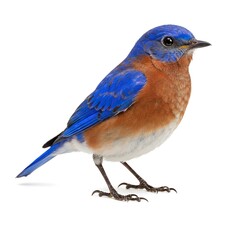 Obraz premium Eastern Bluebird Bird Wildlife Photography Image